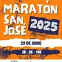 Flyer de Maratón San José 2025