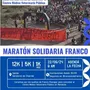 Flyer de Maratón Solidaria Franco 2024