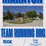 Flyer de Maratón Team Running Bariloche 2026