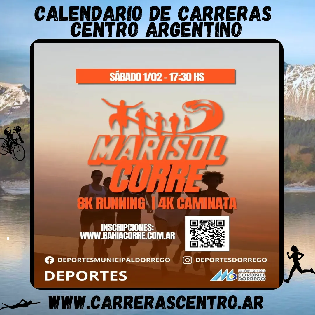 Flyer de Marisol Corre 2025