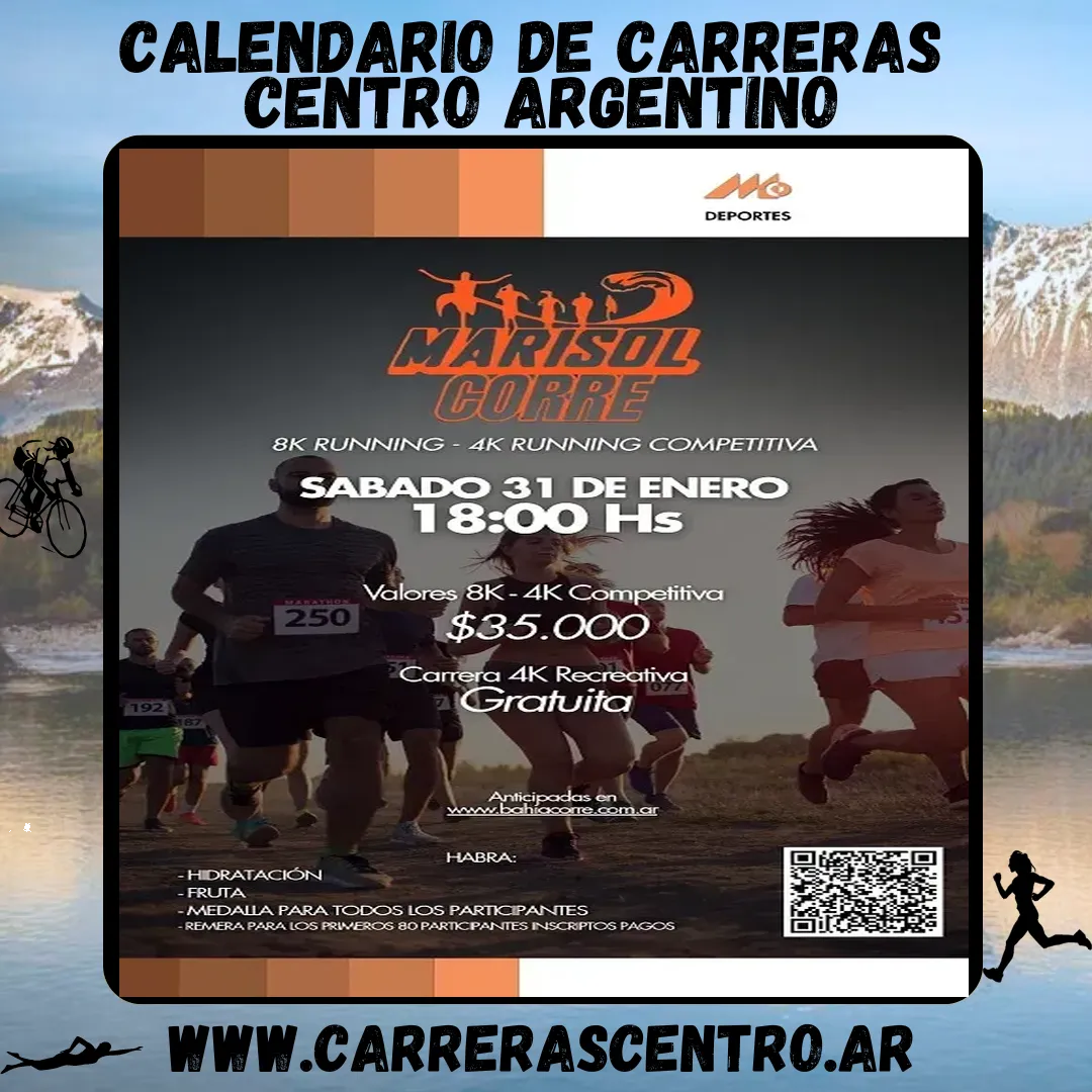 Flyer de Marisol Corre 2026