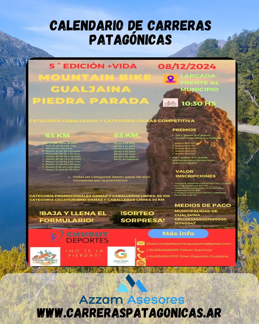 Flyer de Más Vida 2024