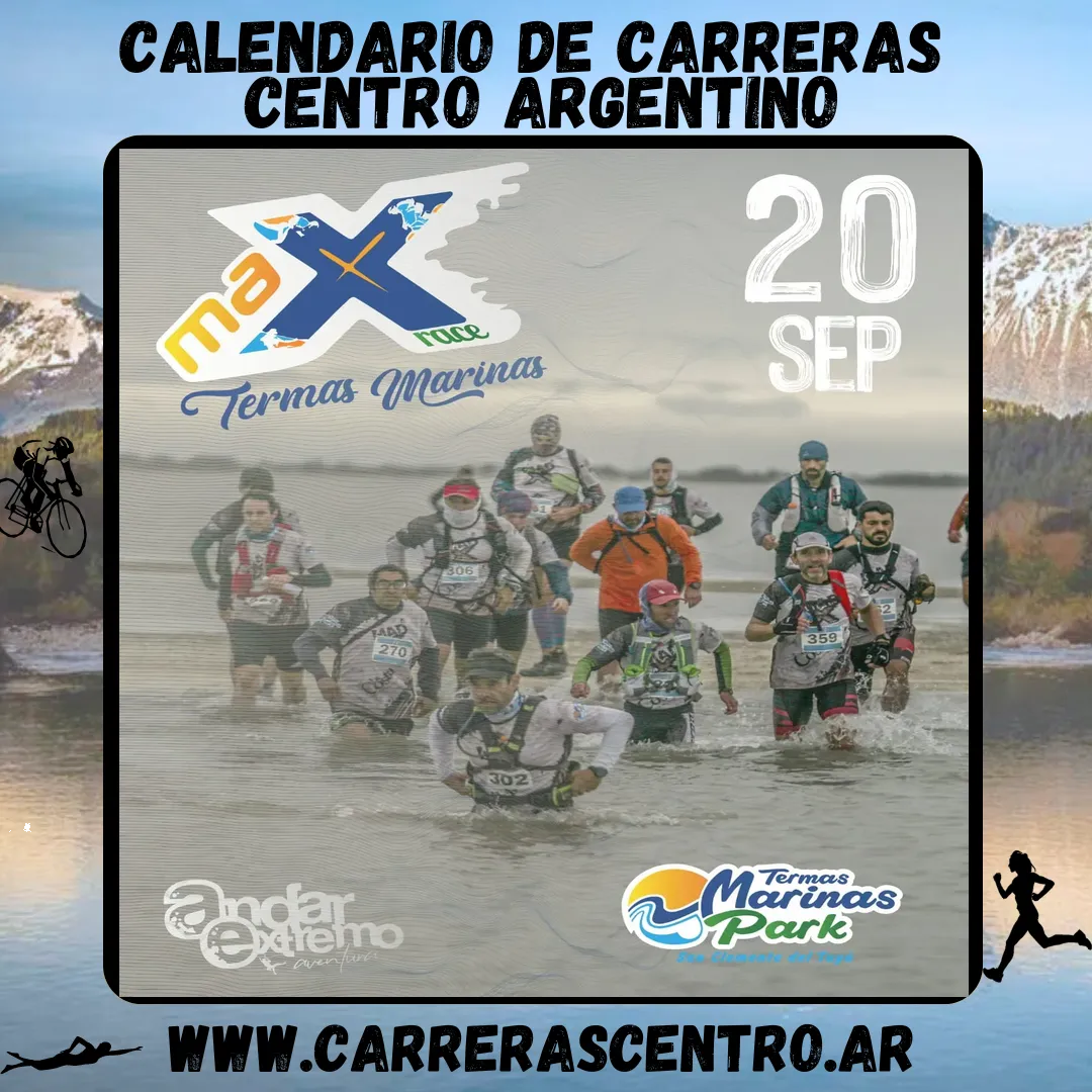 Flyer de Max Race Termas Marinas 2026