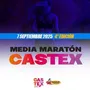 Flyer de Media Maratón Castex 2025