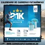 Flyer de Media Maratón De la Patria 2023