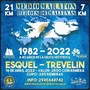 Flyer de MEDIA MARATÓN HÉROES DE MALVINAS 2022