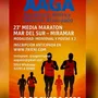 Flyer de Media Maratón Mar del Sur- Miramar 2026
