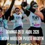 Flyer de Media Maratón Puerto Madryn 2026