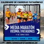 Flyer de MEDIA MARATÓN VIEDMA – PATAGONES 2023