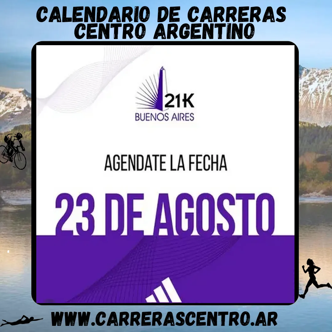 Flyer de Medio Maratón de Buenos Aires 2026