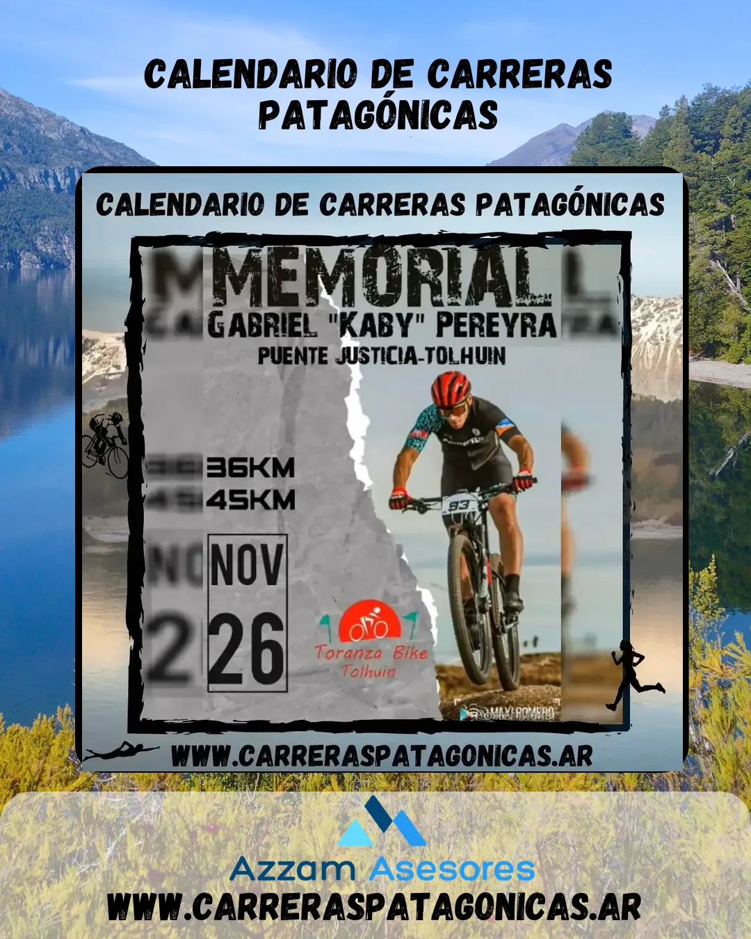 Flyer de Memorial Gabriel «Kabi» Pereyra 2023