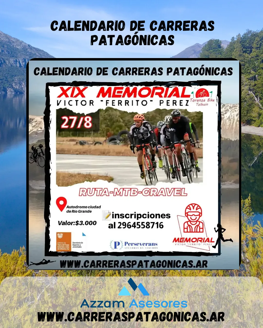 Flyer de Memorial Victor «Ferrito» Perez 2023