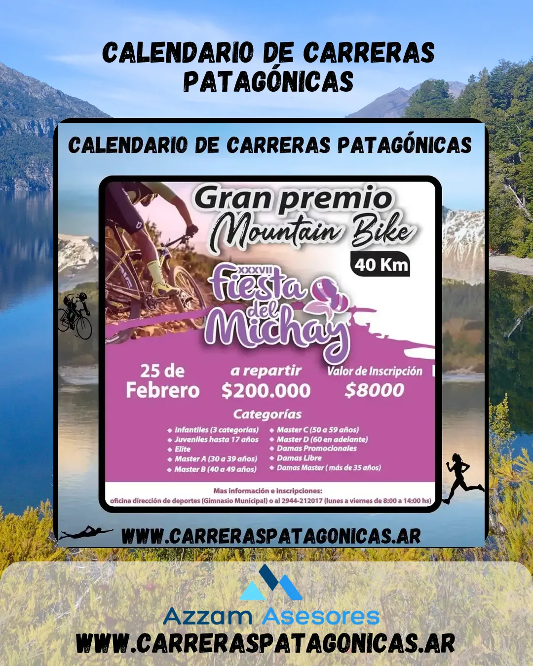 Flyer de Michay MTB 2024