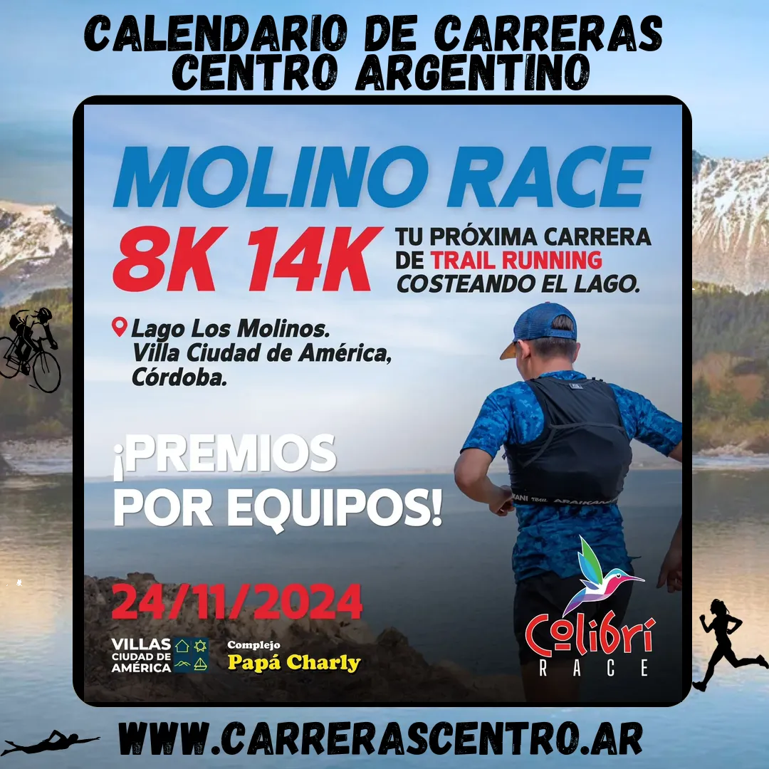 Flyer de Molino Race 2024