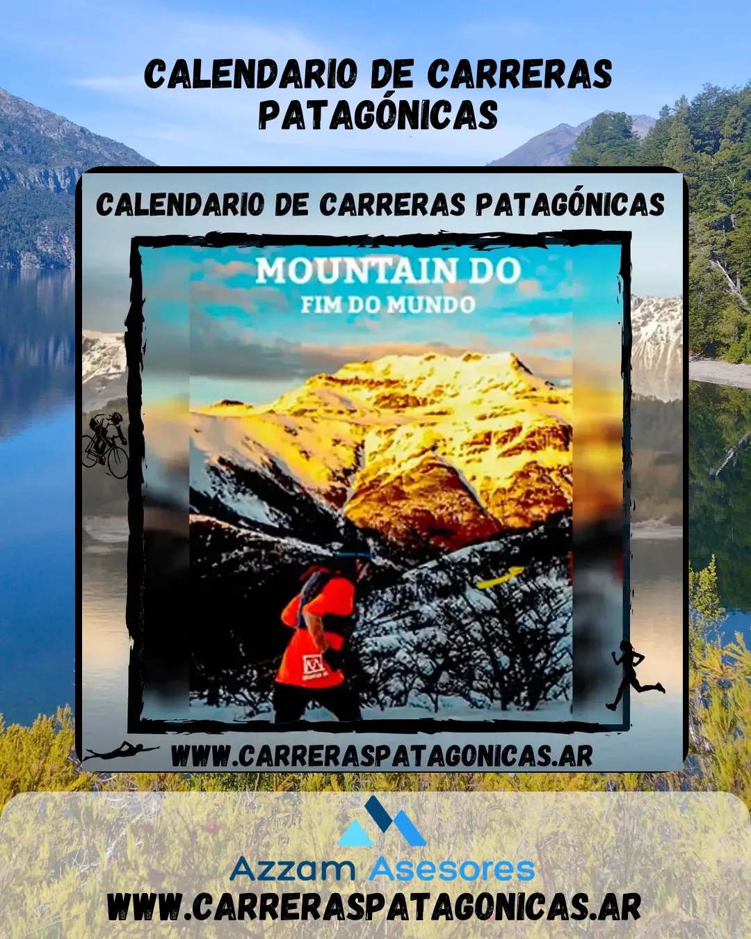 Flyer de MOUNTAIN DO FIM DO MUNDO 2023