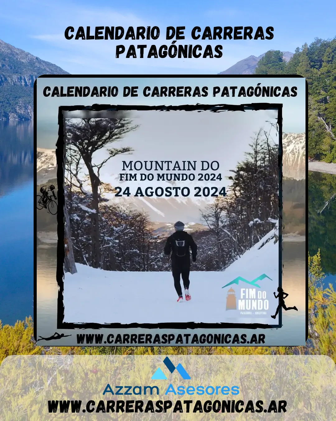Flyer de MOUNTAIN DO FIM DO MUNDO 2024