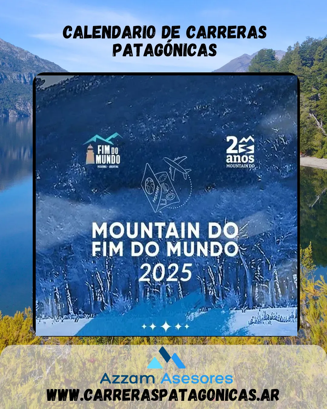 Flyer de MOUNTAIN DO FIM DO MUNDO 2025