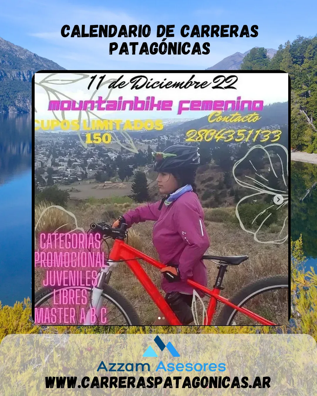 Flyer de MountainBike Femenino 2022