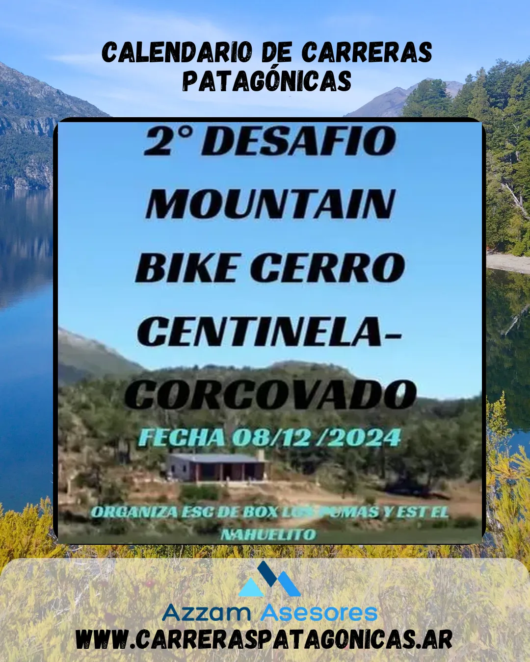 Flyer de MTB Cerro Centinela 2024
