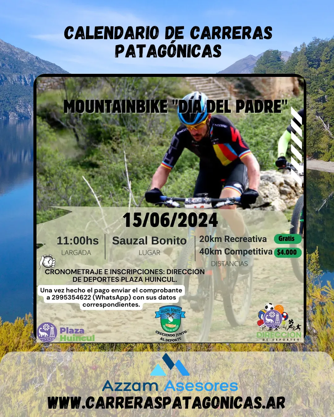 Flyer de MTB «Día del Padre» 2024