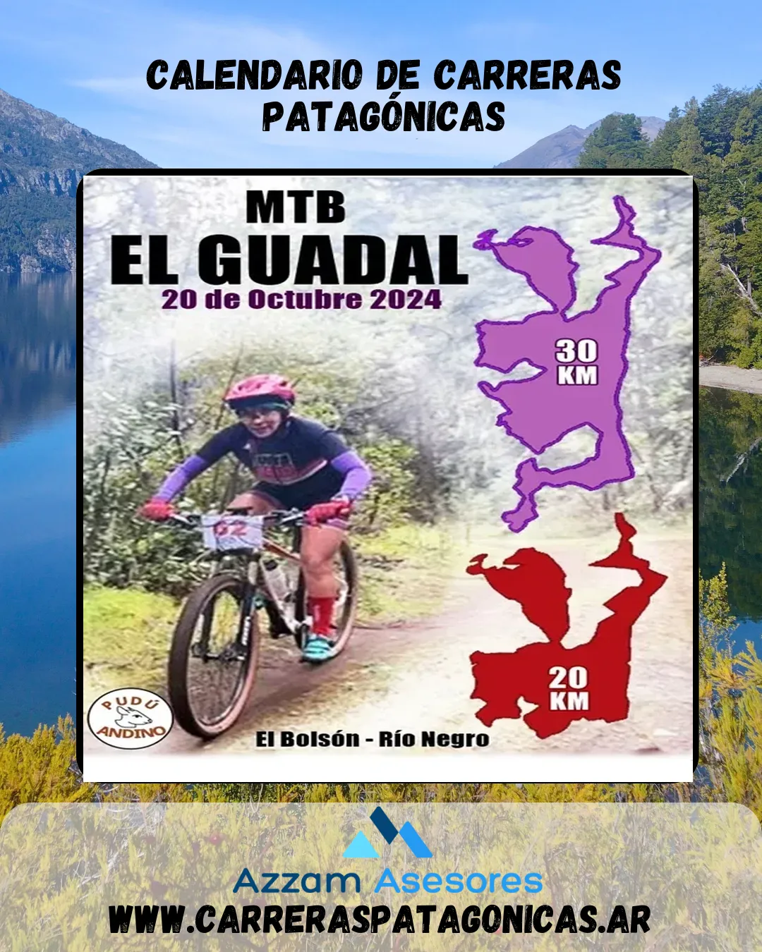 Flyer de MTB «El Guadal» 2024