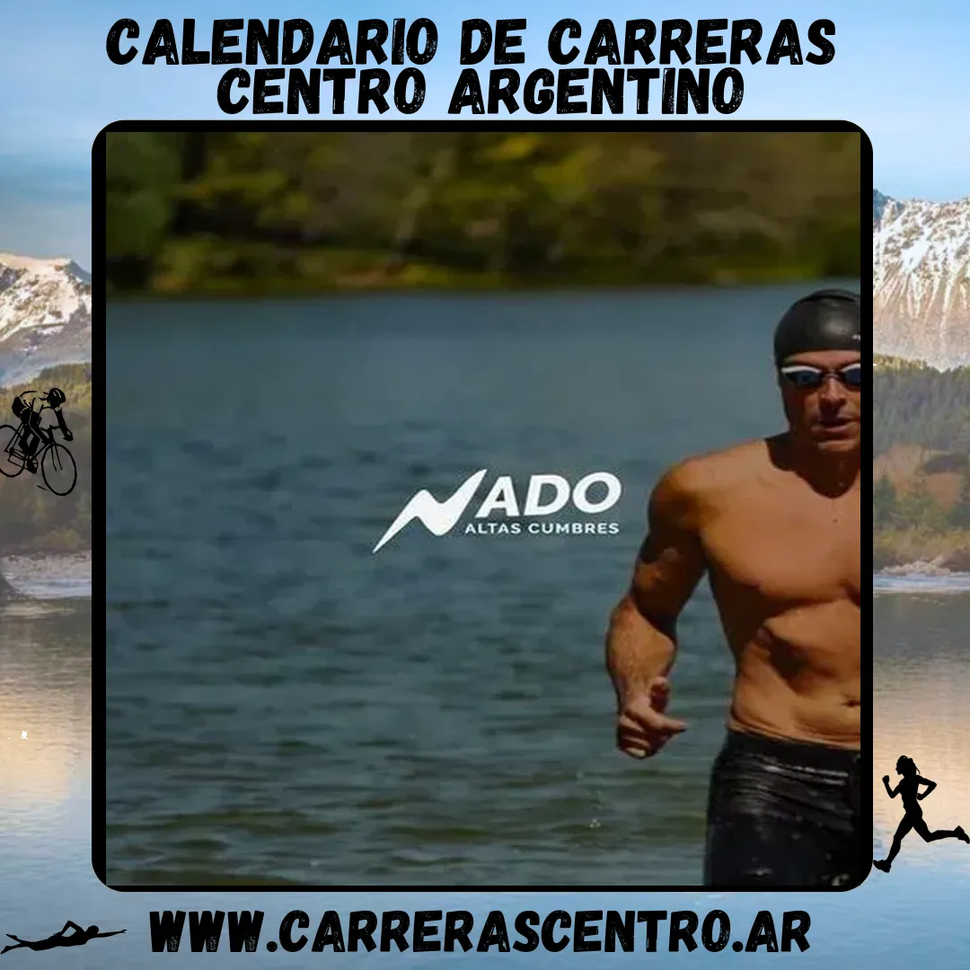 Flyer de Nado Altas Cumbres 2025