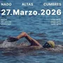 Flyer de Nado Altas Cumbres 2026