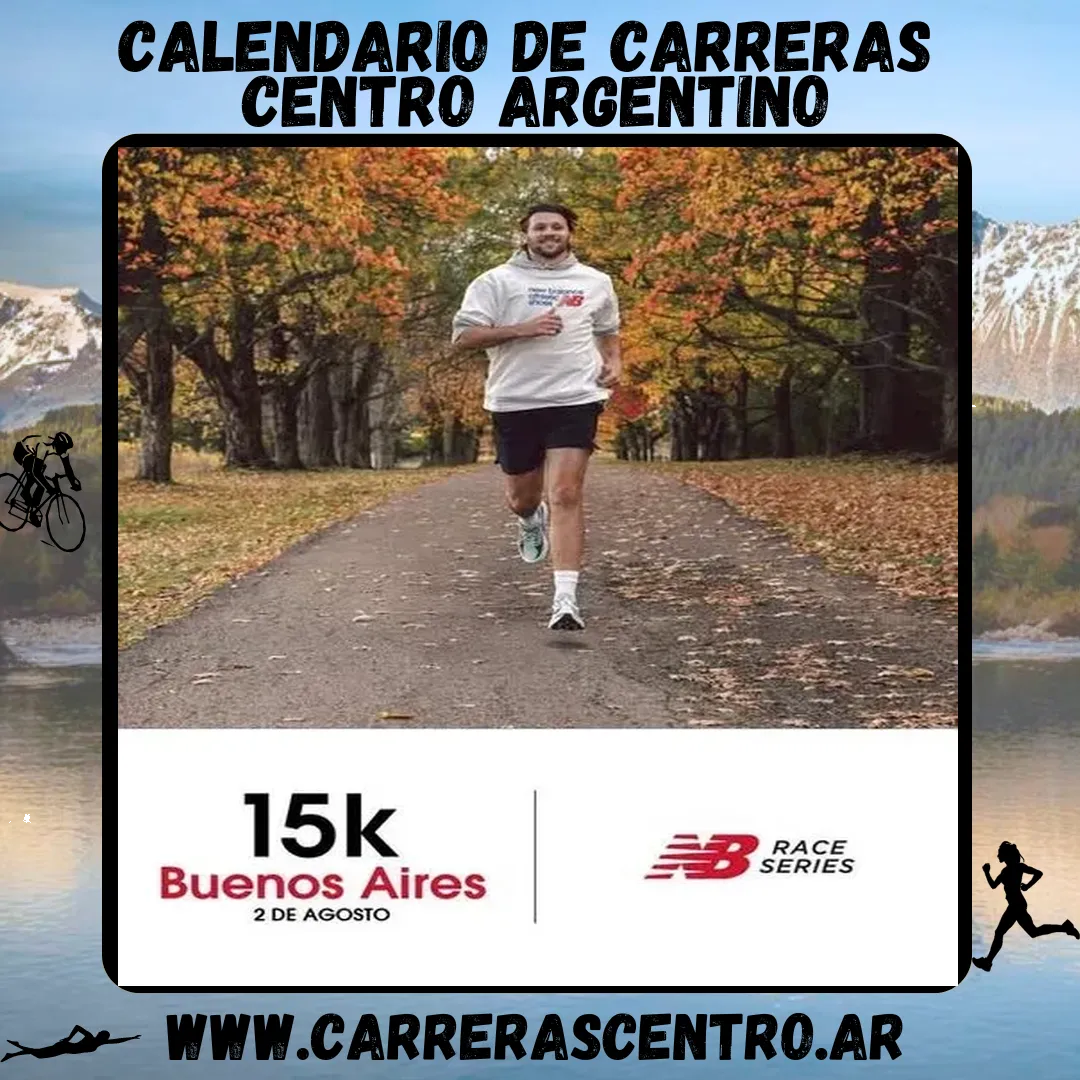 Flyer de NB 15K Buenos Aires 2026