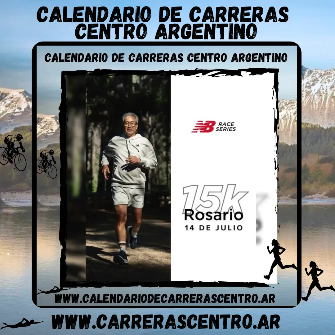 Flyer de NB 15K Rosario 2024