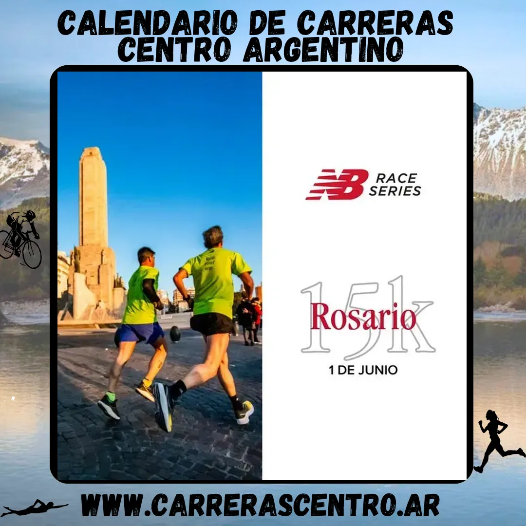 Flyer de NB 15K Rosario 2025