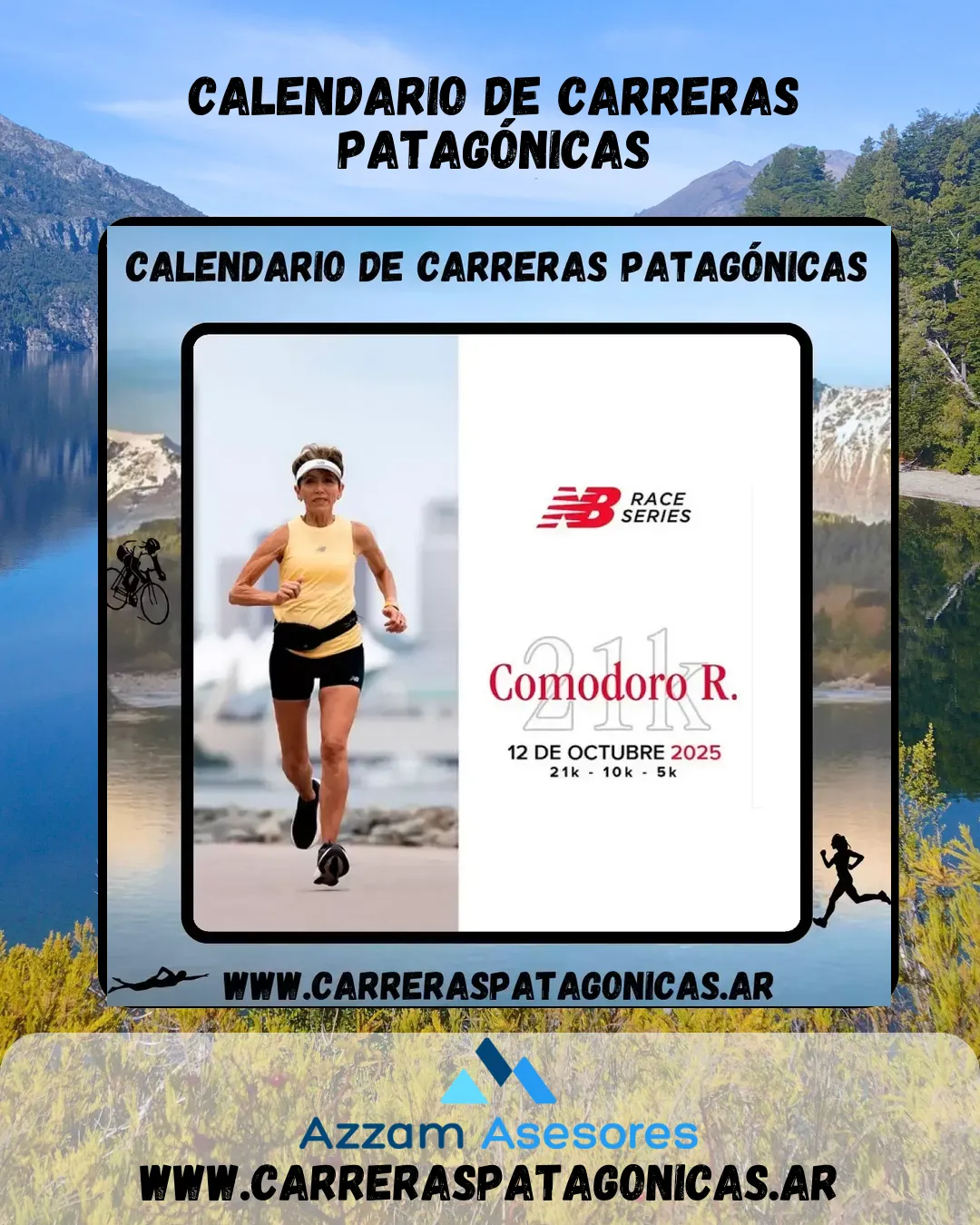 Flyer de NB 21K Comodoro Rivadavia 2025