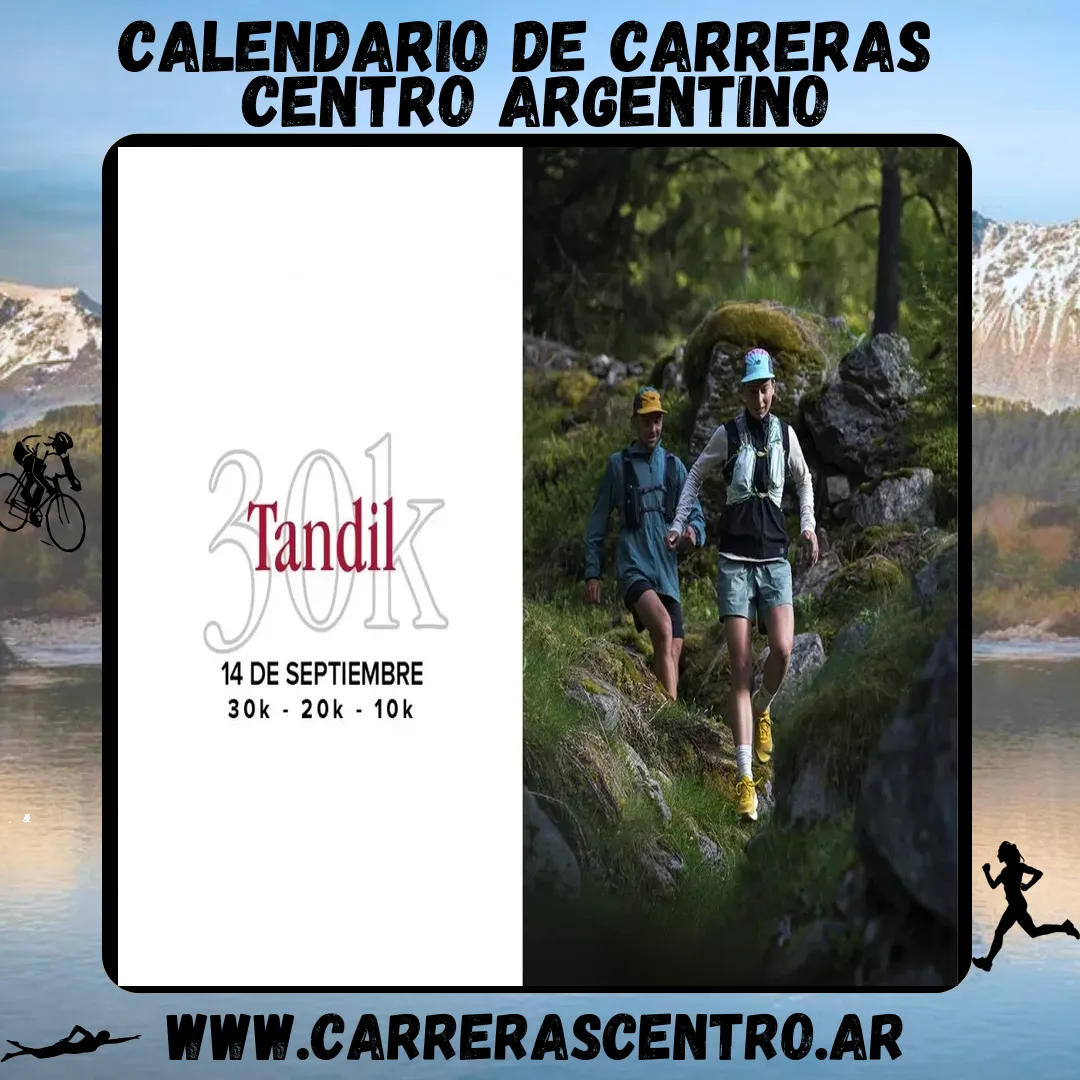 Flyer de NB 30K Tandil 2025