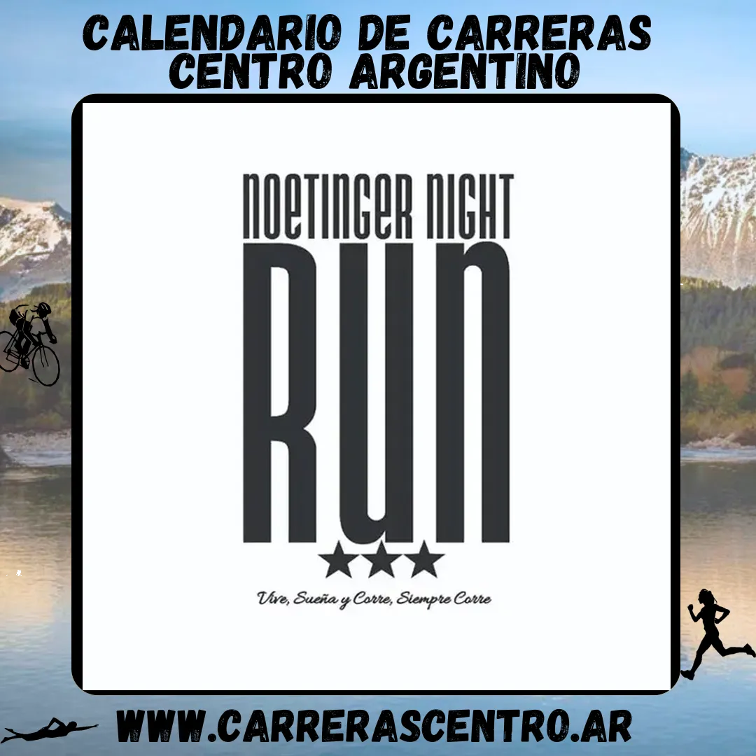 Flyer de Noetinger Night Run 2025