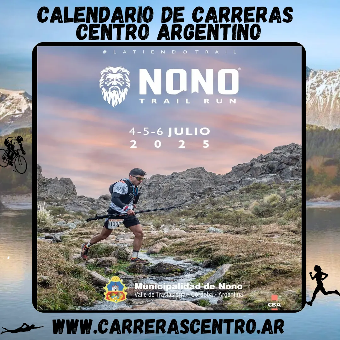 Flyer de Nono Trail Run 2025