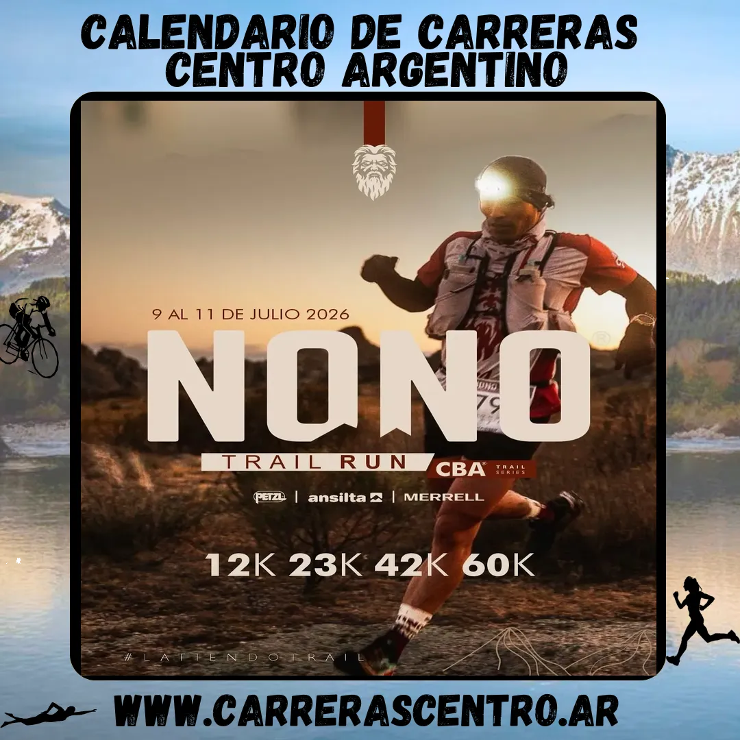 Flyer de Nono Trail Run 2026