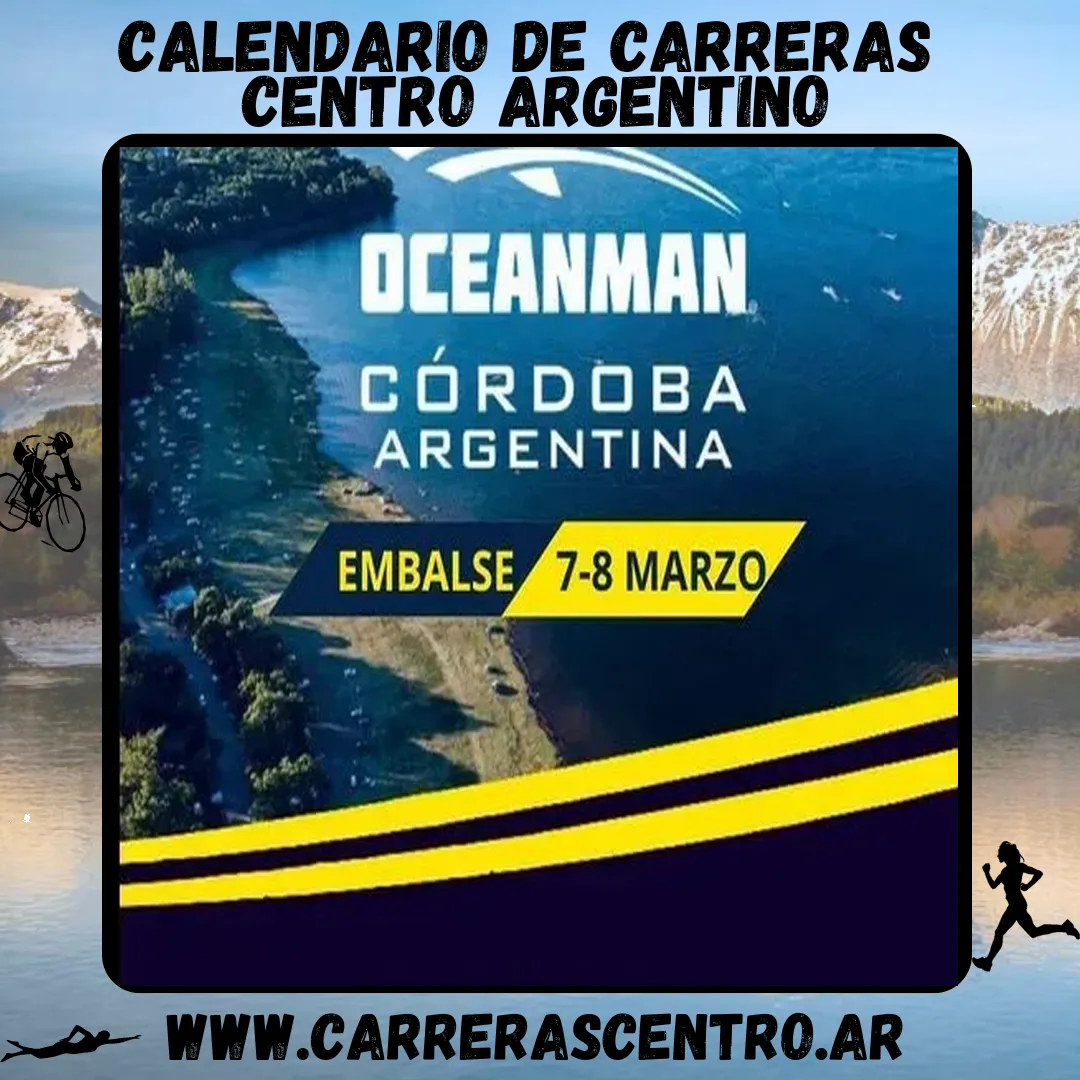Flyer de Oceanman Córdoba 2026