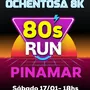 Flyer de Ochentosa Run Pinamar 2026