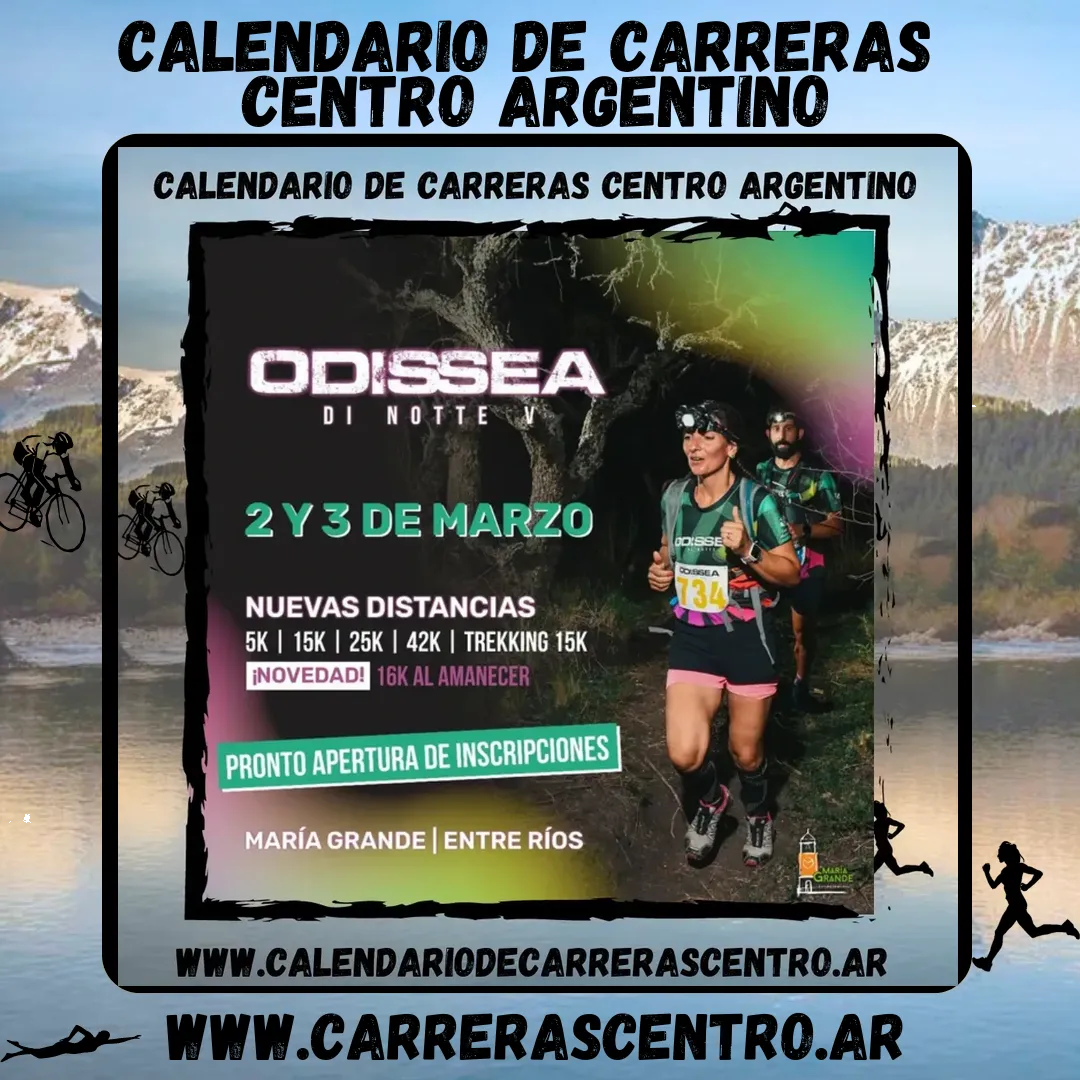 Flyer de Odissea Di Notte 2024