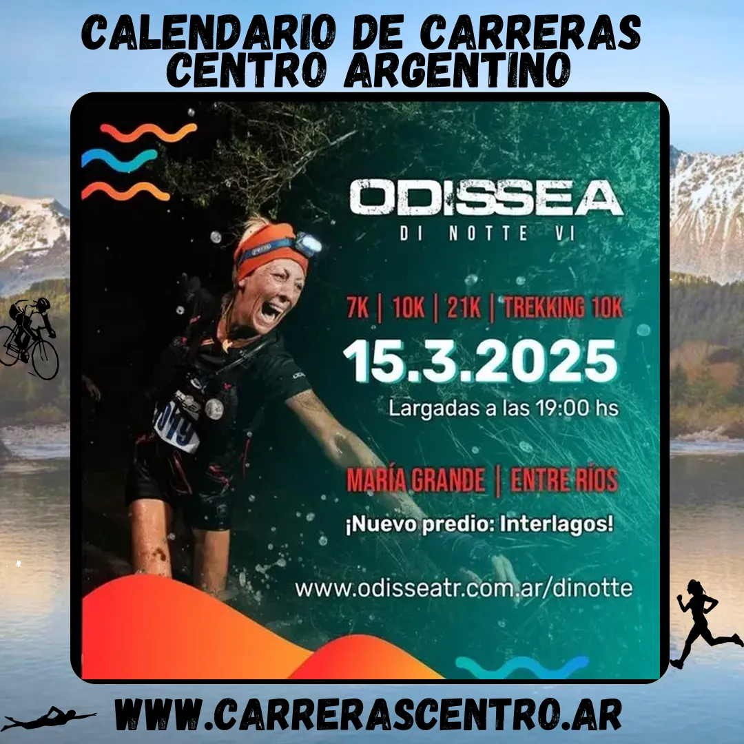 Flyer de Odissea Di Notte 2025