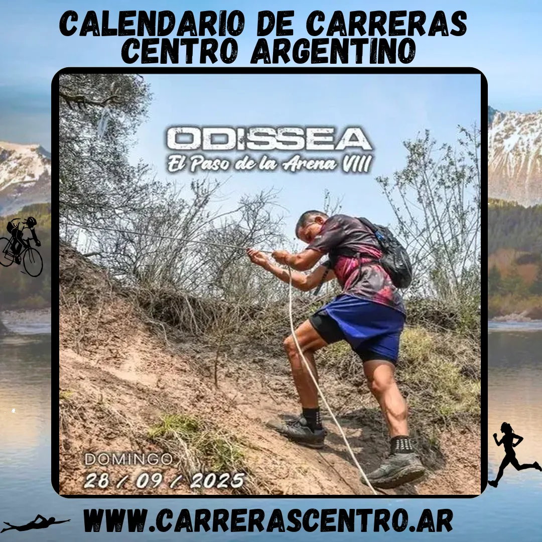 Flyer de Odissea: El Paso de la Arena 2025