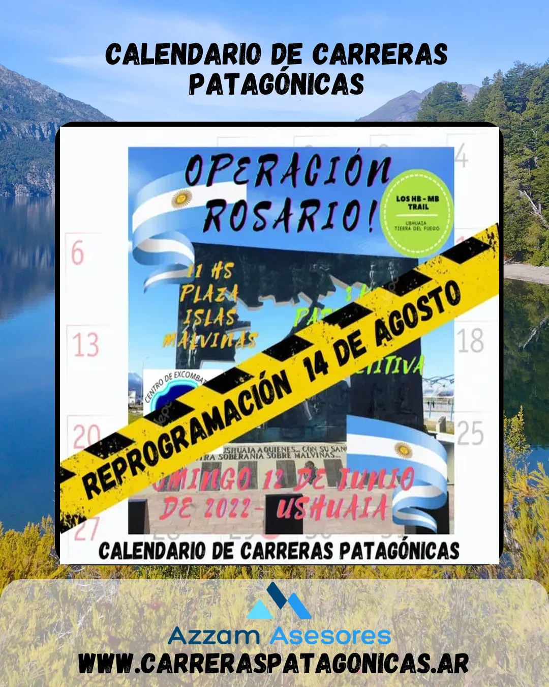 Flyer de OPERACIÓN ROSARIO 2022