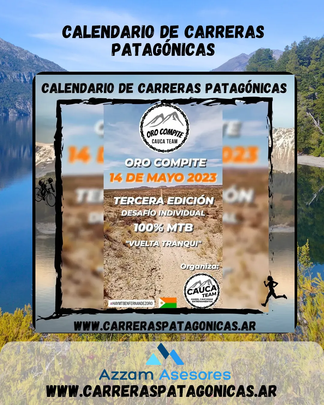 Flyer de Oro Compite 2023