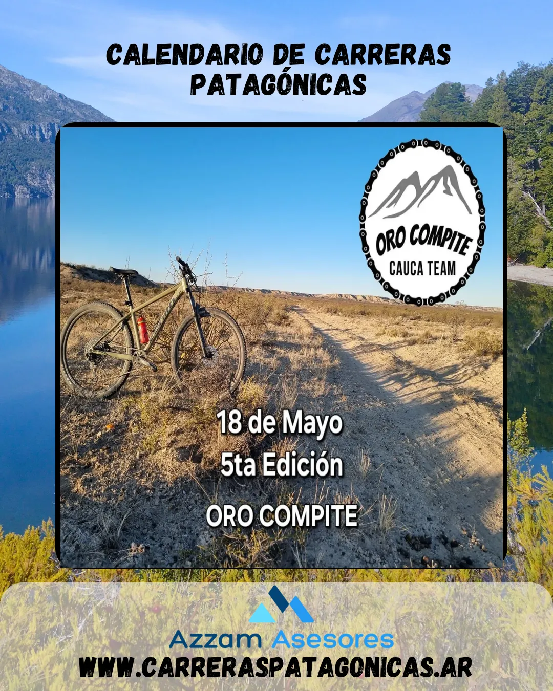 Flyer de Oro Compite 2025