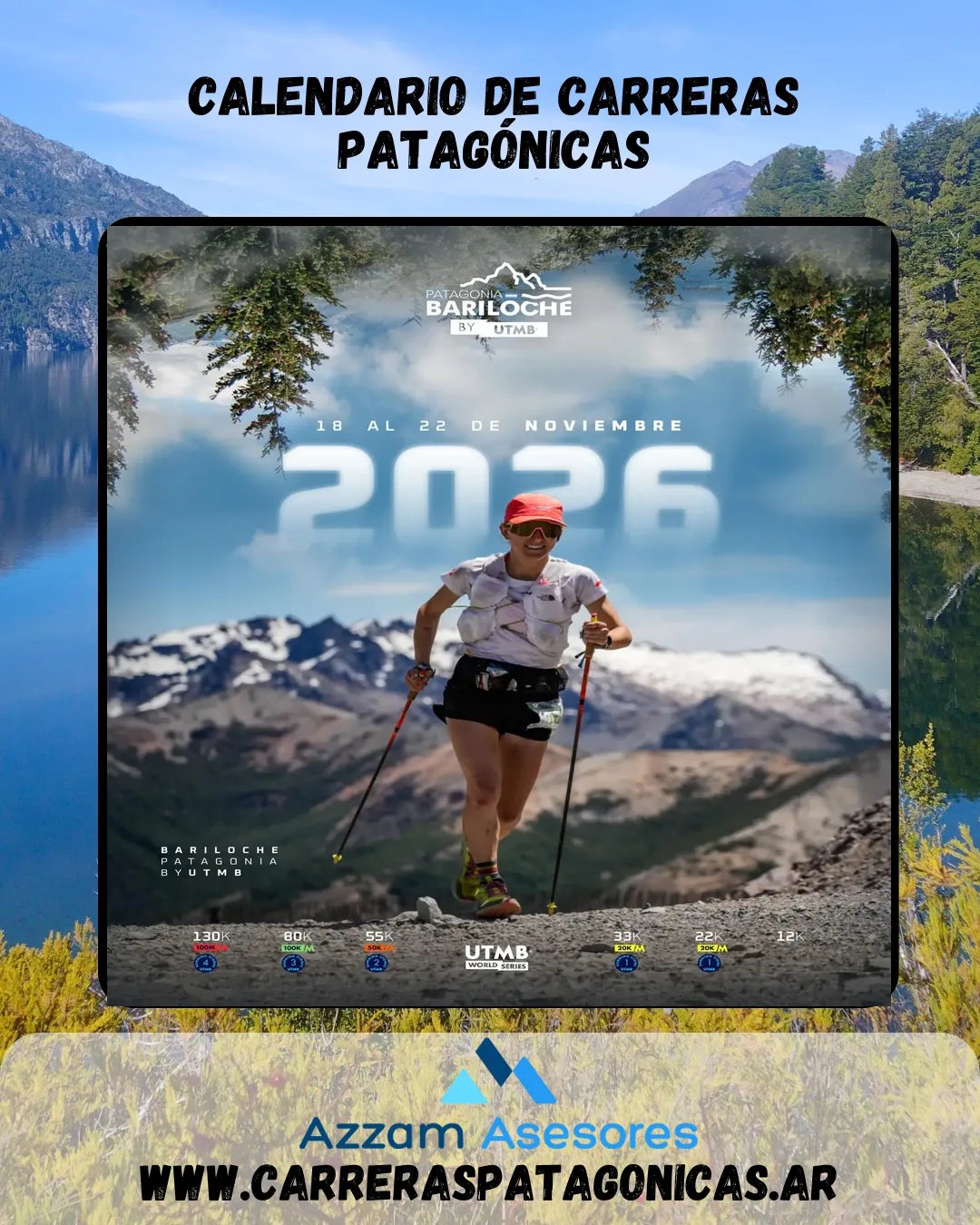 Flyer de Patagonia Bariloche by UTMB 2026