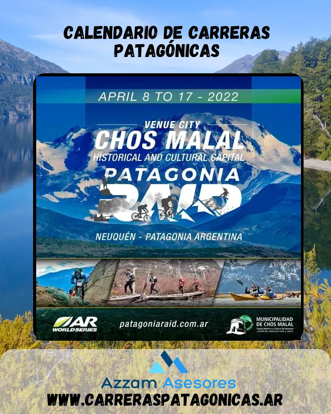 Flyer de PATAGONIA RAID 2023