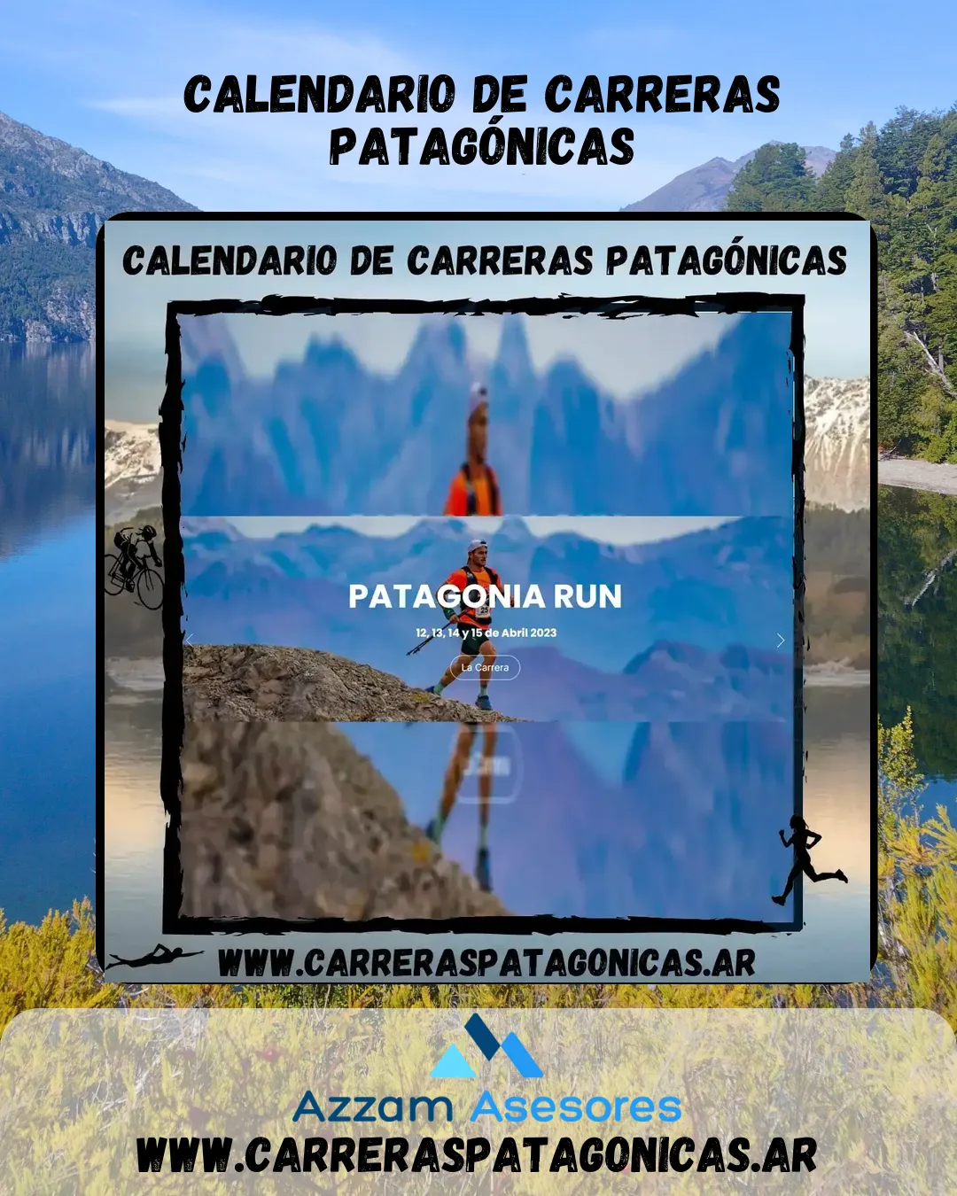 Flyer de Patagonia RUN 2023