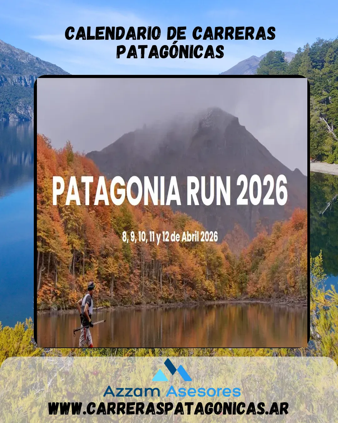 Flyer de Patagonia RUN 2026