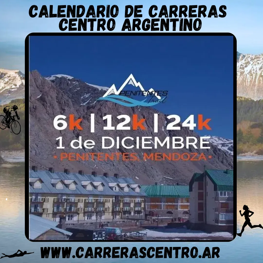 Flyer de Penitentes Trail 2024