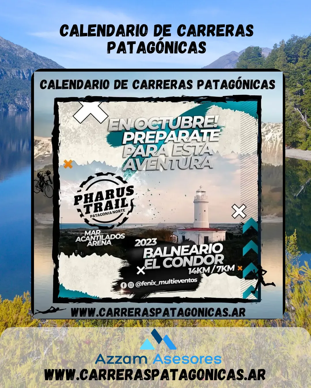 Flyer de Pharus Trail 2023