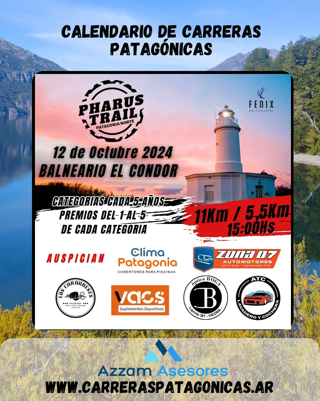 Flyer de Pharus Trail 2024